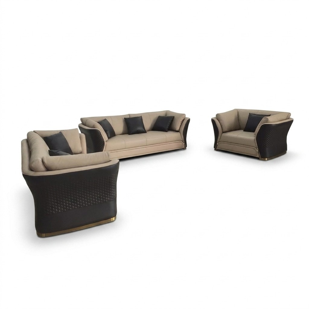 Sessel Design Couch Sofa Relax Leder Lounge Luxus Fernseh Club Polster