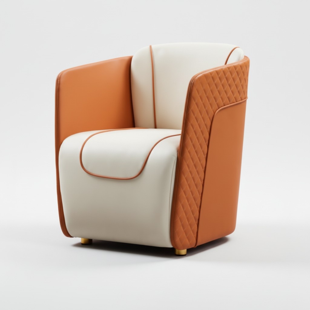 Sessel Design Couch Sofa Relax Leder Lounge Club Polster Sitzer Luxus Leder