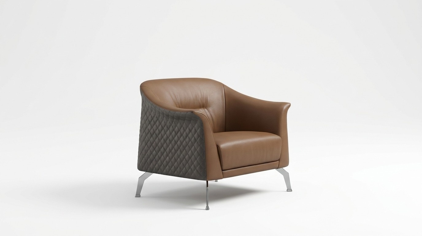 Sessel Leder Fernseh Couch 1 Sitzer Sofa Relax Luxus Polster Einsitzer