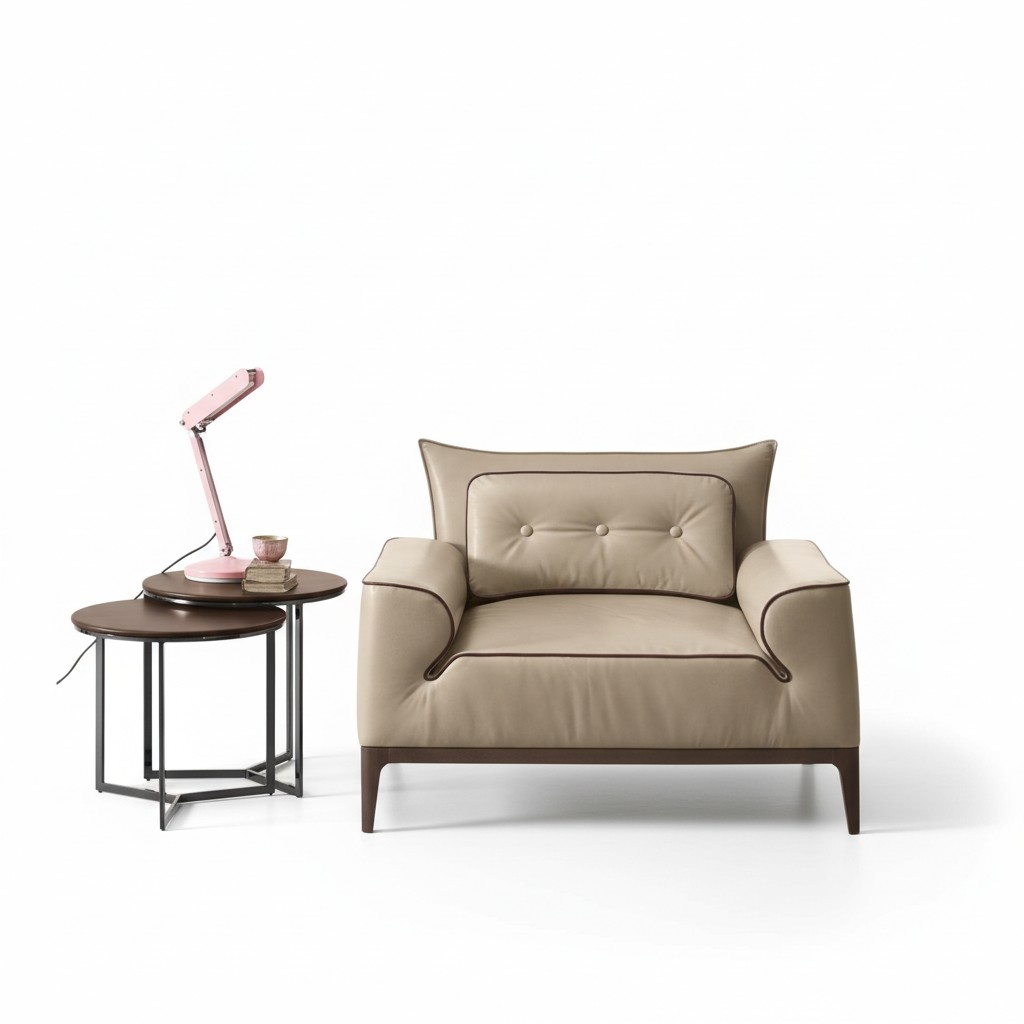 Sessel Sitz Modern Design Moderner Leder Einsitzer Relax Stil Luxus Möbel Neu