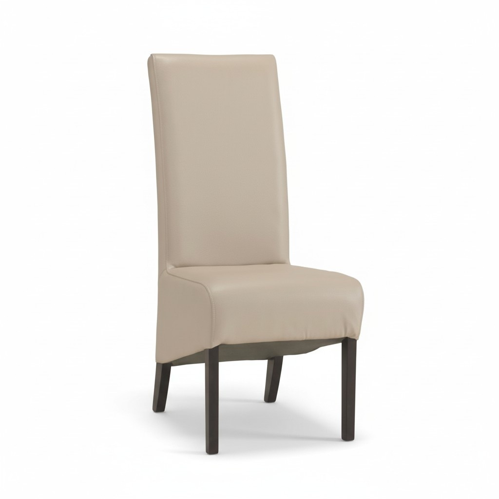 Set 6x Sessel Stuhl Design Holz Leder Polster Stühle Gastro Esszimmer Gruppe