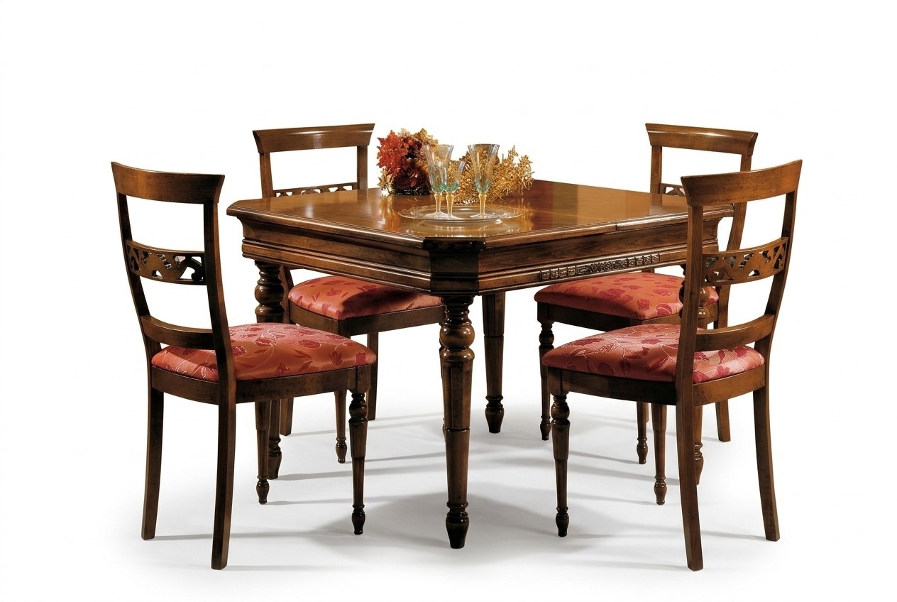 Set Ess Gruppe Holz Tisch Tische 5tlg Komplett Set Esstisch 4 Stühle Esszimmer