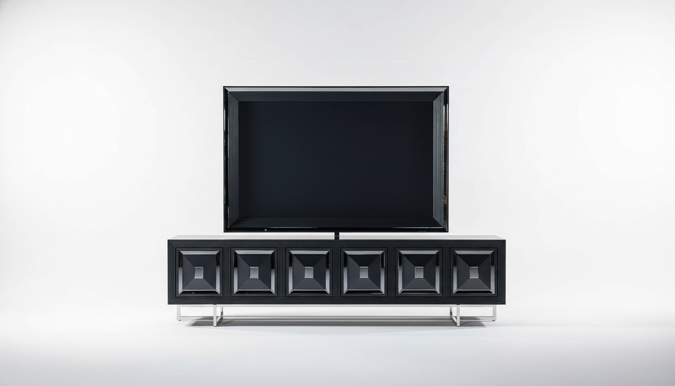 Set TV Ständer Sessel Couchtisch Beistelltisch Wohnzimmer 5tlg grau neu