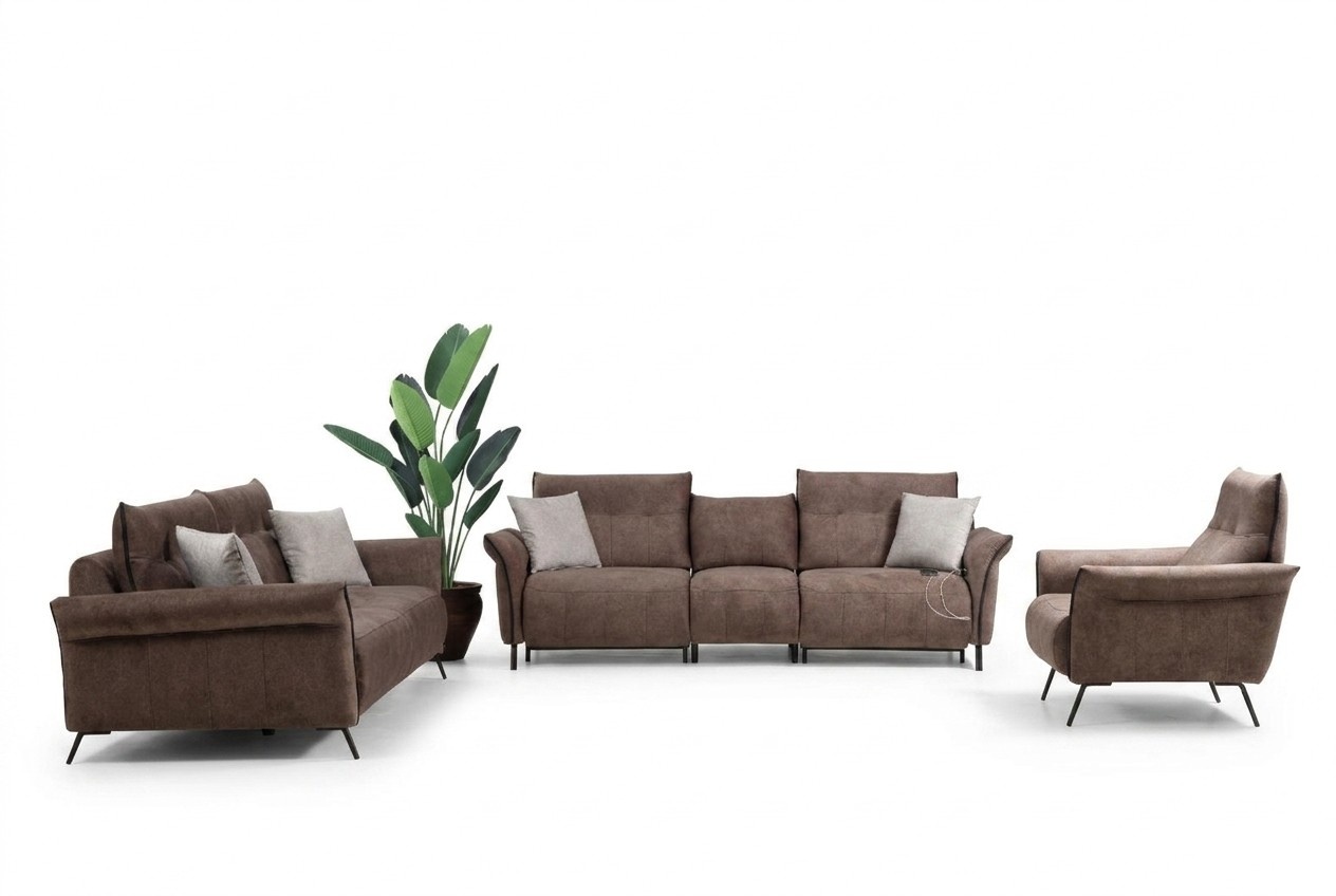 Set Wohnzimmer Sofa Couch Designer Modern Sofagarnitur Luxus Sessel Neu