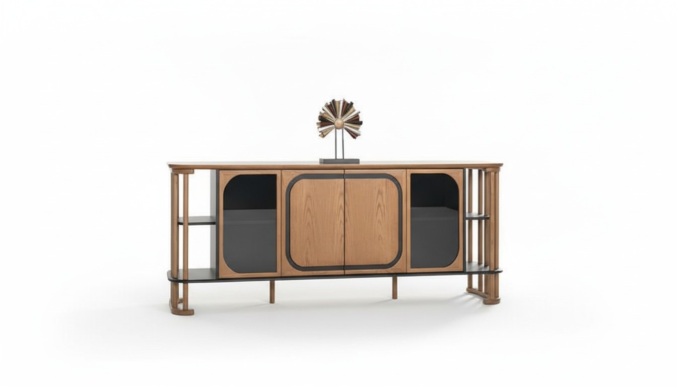 Sideboard Kommode Schrank Konsole Anrichte Büromöbel Büro Einrichtung Holz Neu