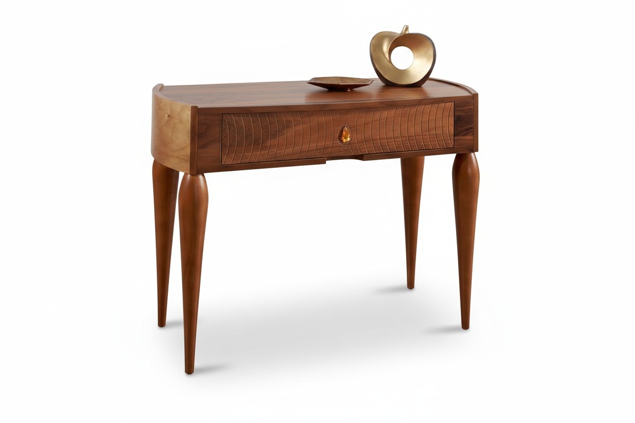 Sideboard Konsolentisch Holz Seitentische Wandtisch Konsole Möbel Konsolen Braun