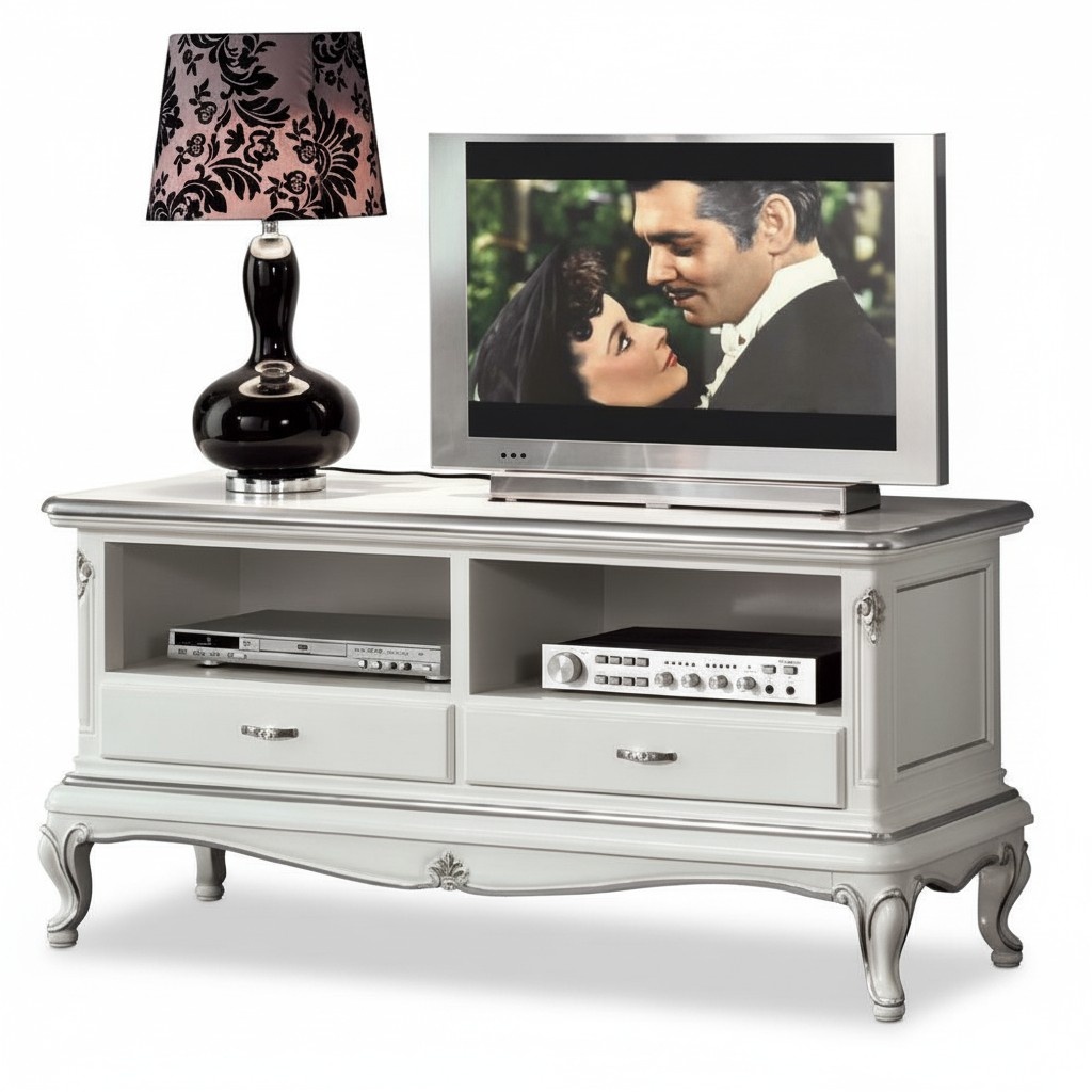 Sideboard tv Schrank Lowboard Fernseher Schrank tv Möbel Fernsehtisch weiß