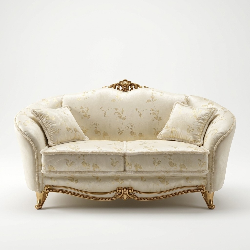 Sofa 2 Sitzer Luxus Designer Couch Neu Sofa Luxus Polstersofas Zweisitzer Möbel