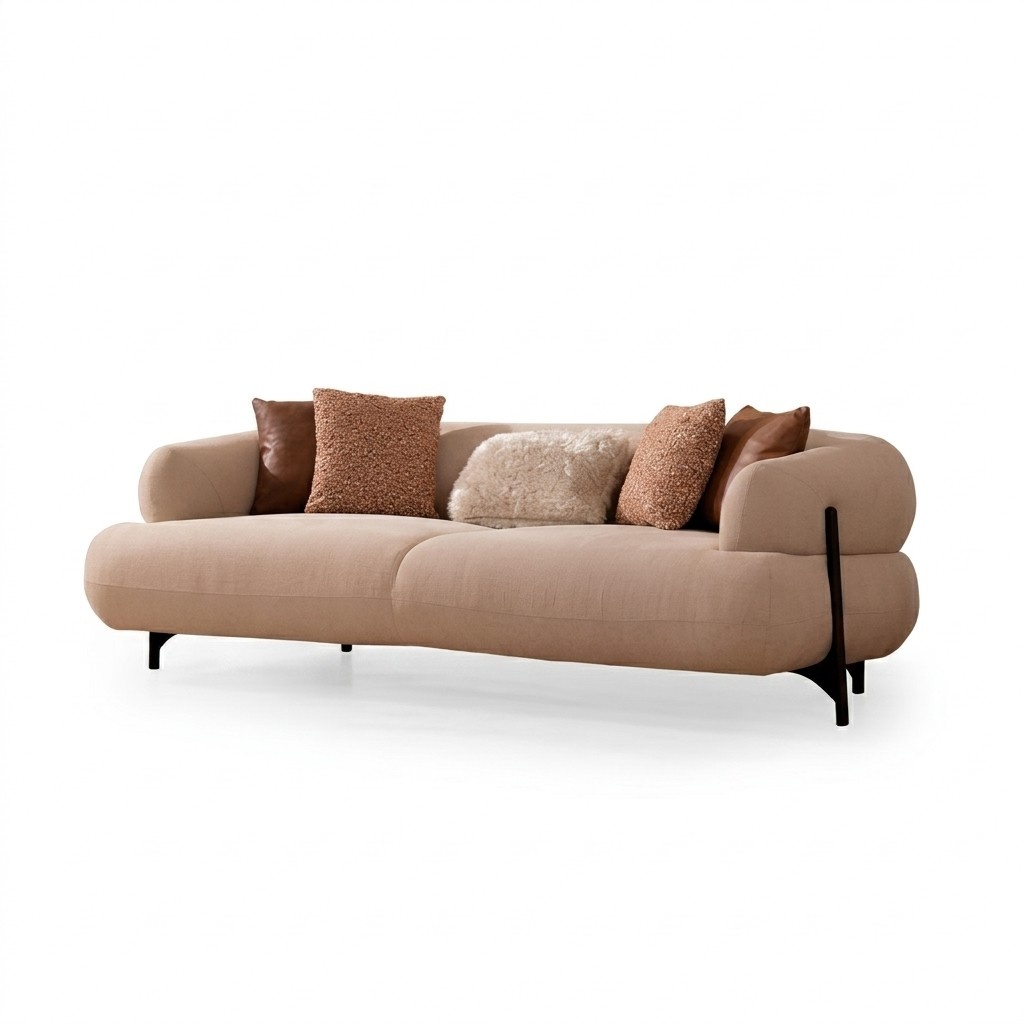 Sofa 3 Sitzer Design Sofas Polster Couchen Leder Relax Sitz Möbel Modern Relax