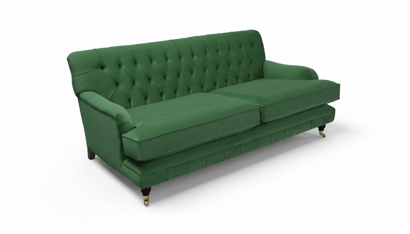 Sofa 3 Sitzer Polstersofas Klassische Chesterfield-Stuhl der Premium