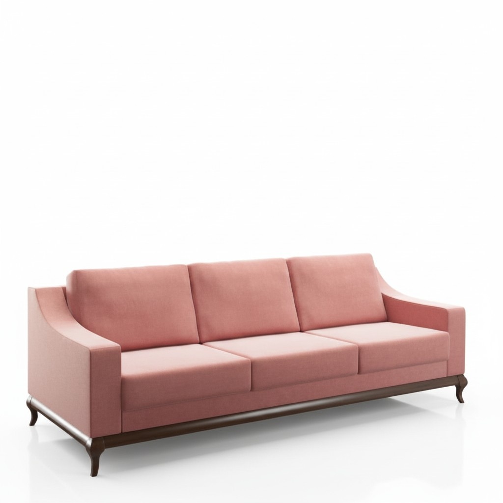 Sofa 3 Sitzer Schlafsofa Dreisitzer Modern Stil Möbel Designer mit Bettfunktion