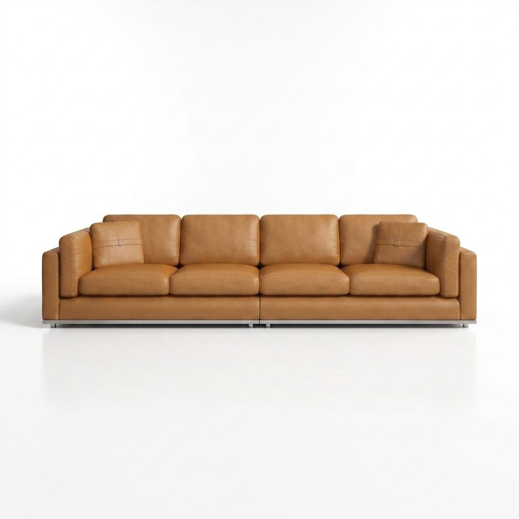 Sofa 4 Sitzer Sofas Luxus Polstersofas Ledersofas Luxus Designer Couch Neu Sofa