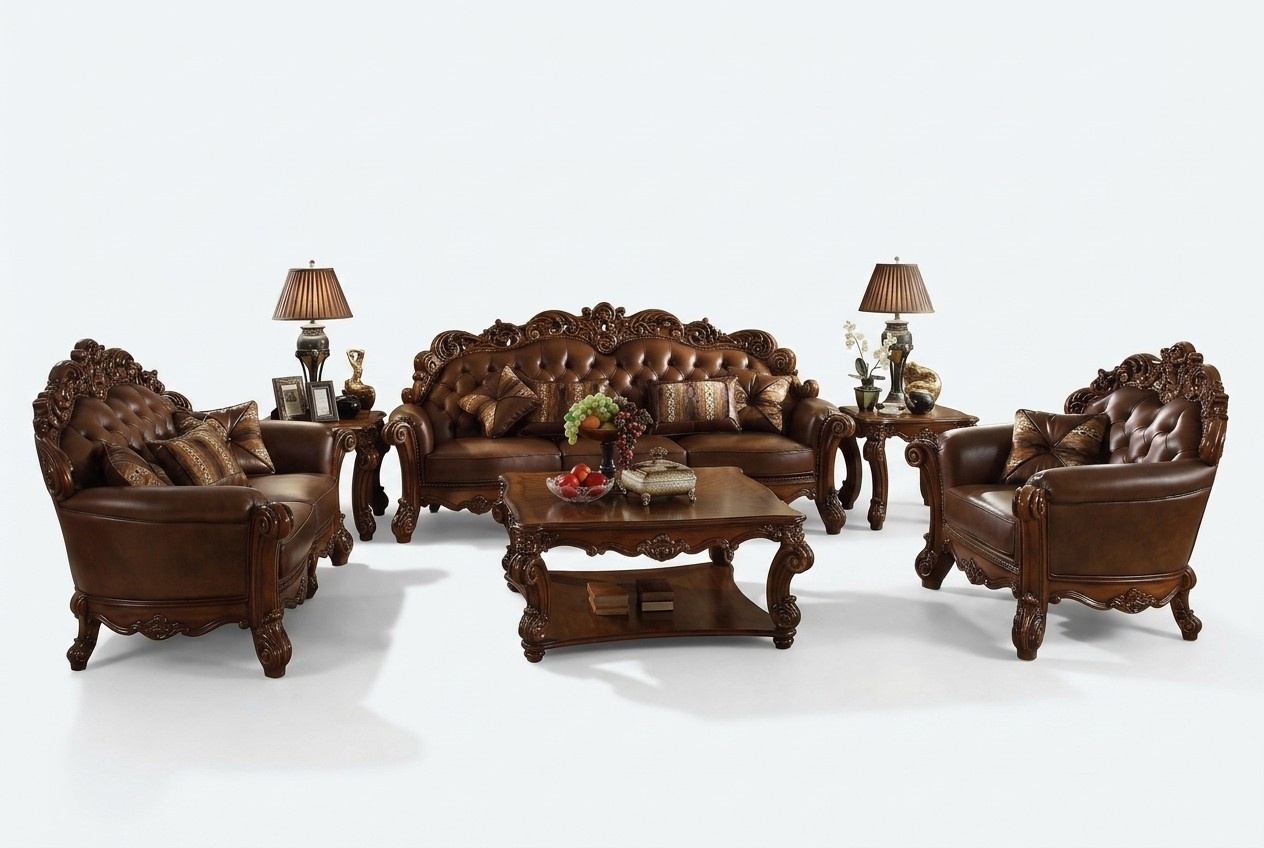 Sofa 4 Sitzer Wohnlandschaft Sofas Couch Polster Garnitur Leder Viersitzer