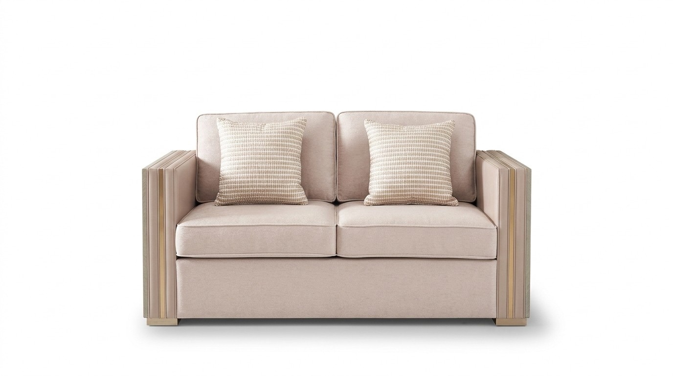 sofa couch polster design couchen sitz zweisitzer amerikanische stil möbel neu