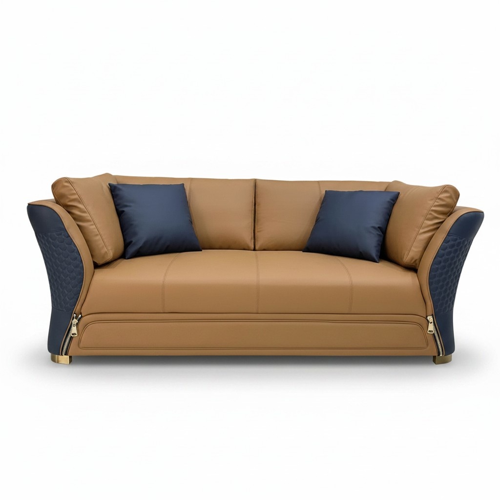 Sofa Dreisitzer Couch Polster Design Sitz Sofas Zimmer Möbel Moderne