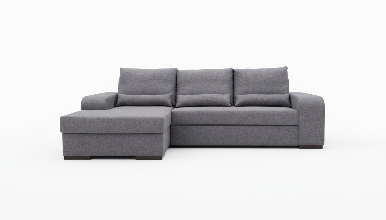 Sofa Schlafsofa Designer Sofa mit Bettfunktion - Bettkasten Ecksofa Couch