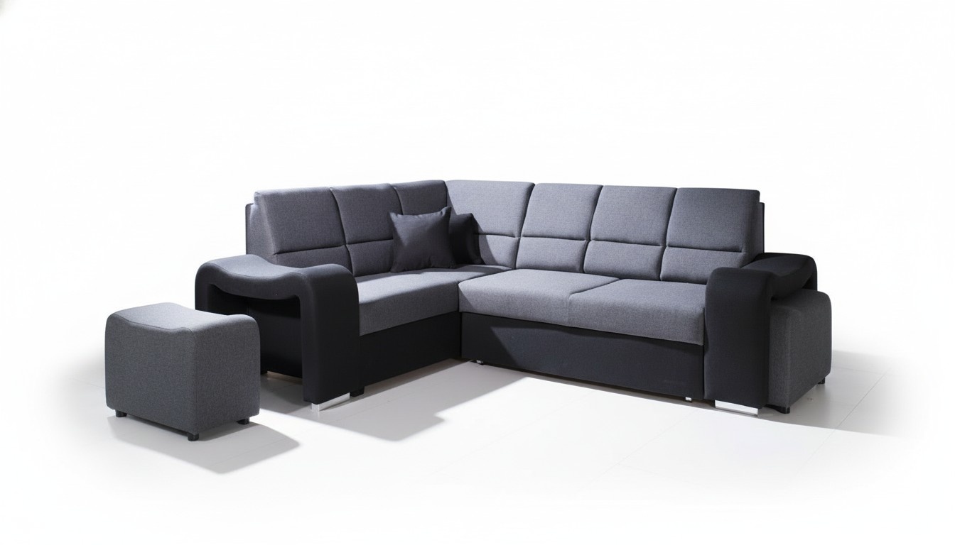 Sofa Schlafsofa Designer Sofa Bettfunktion Bettkasten Ecksofa Couch Sofas