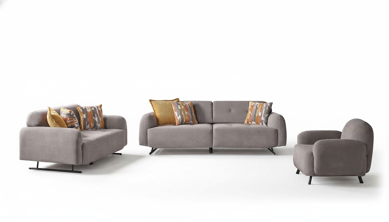 Sofa-Set Wohnzimmergarnitur Sitzgarnitur Polstergarnitur Couch Wohnlandschaft