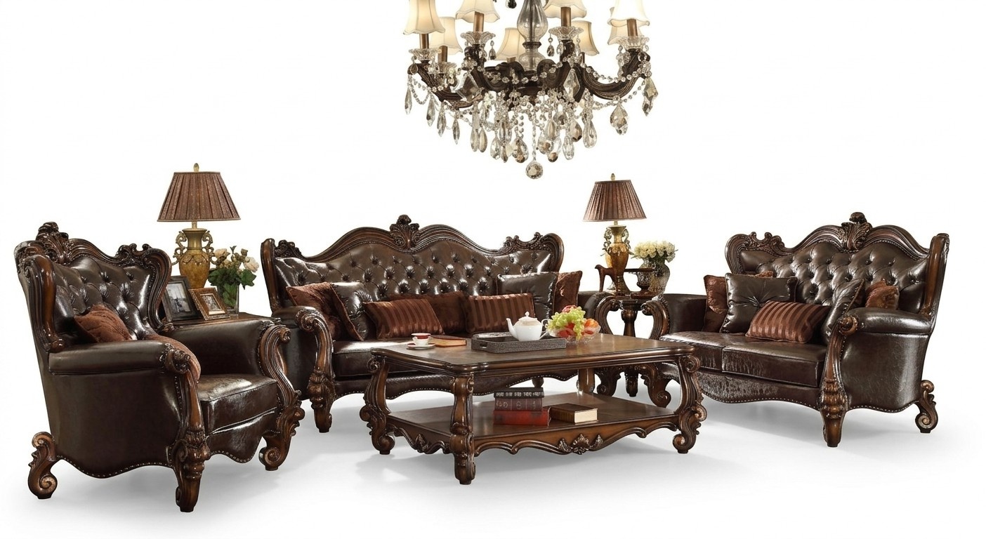 Sofa Wohnlandschaft Sofas Couch Polster Garnitur Chesterfield Dreisitzer