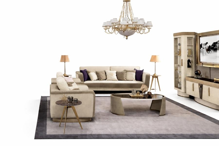 Sofagarnitur 3+1+1 Sitzer Set Design Sofas Polster Couchen Relax Modern Sofa neu