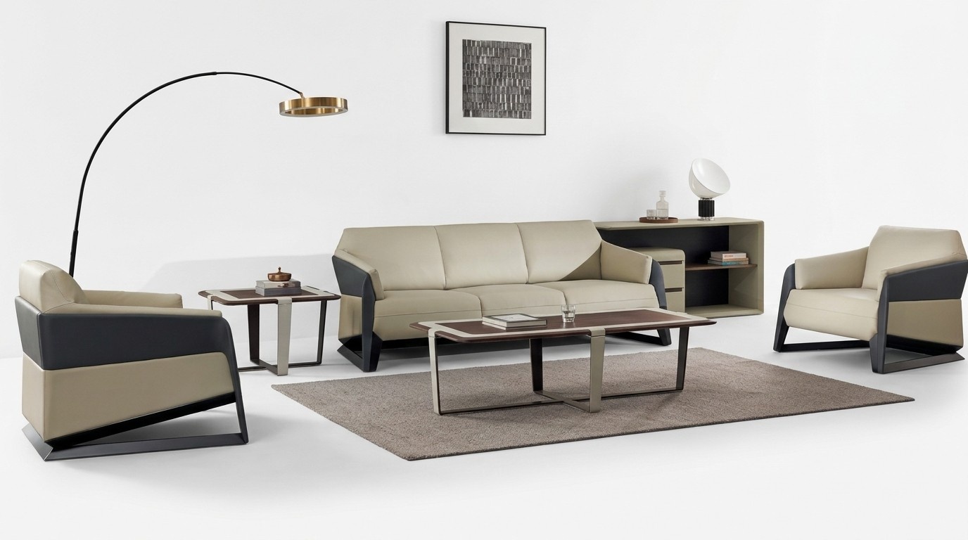 Sofagarnitur 311 Sitzer Set Design Sofas Polster Couchen Leder Relax