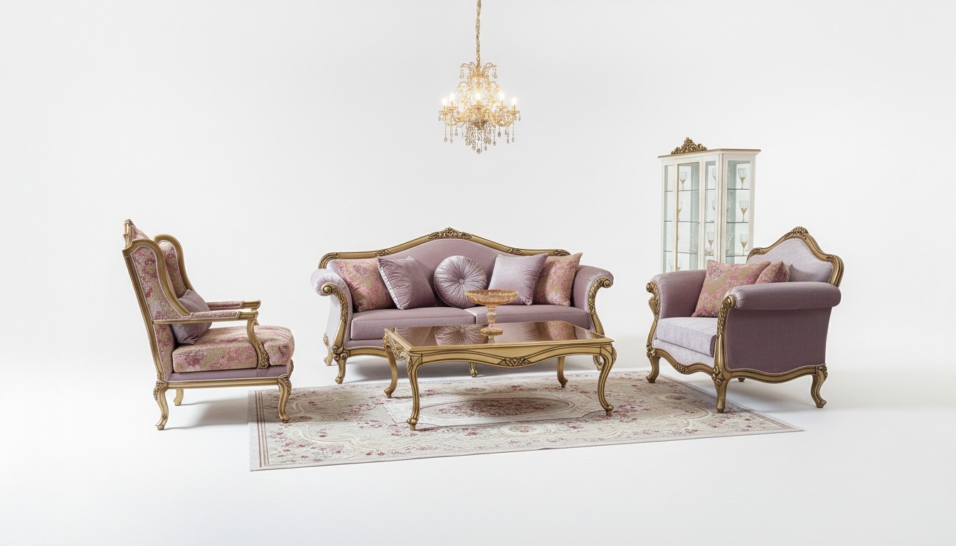 Sofagarnitur 3+2+1 Couchtisch Sitzer Polster Sofa Wohnlandschaft Sofas