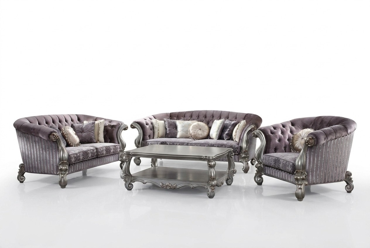 Sofagarnitur 3+2+1 Sitzer Wohnlandschaft Sofa Couch Polster Garnitur