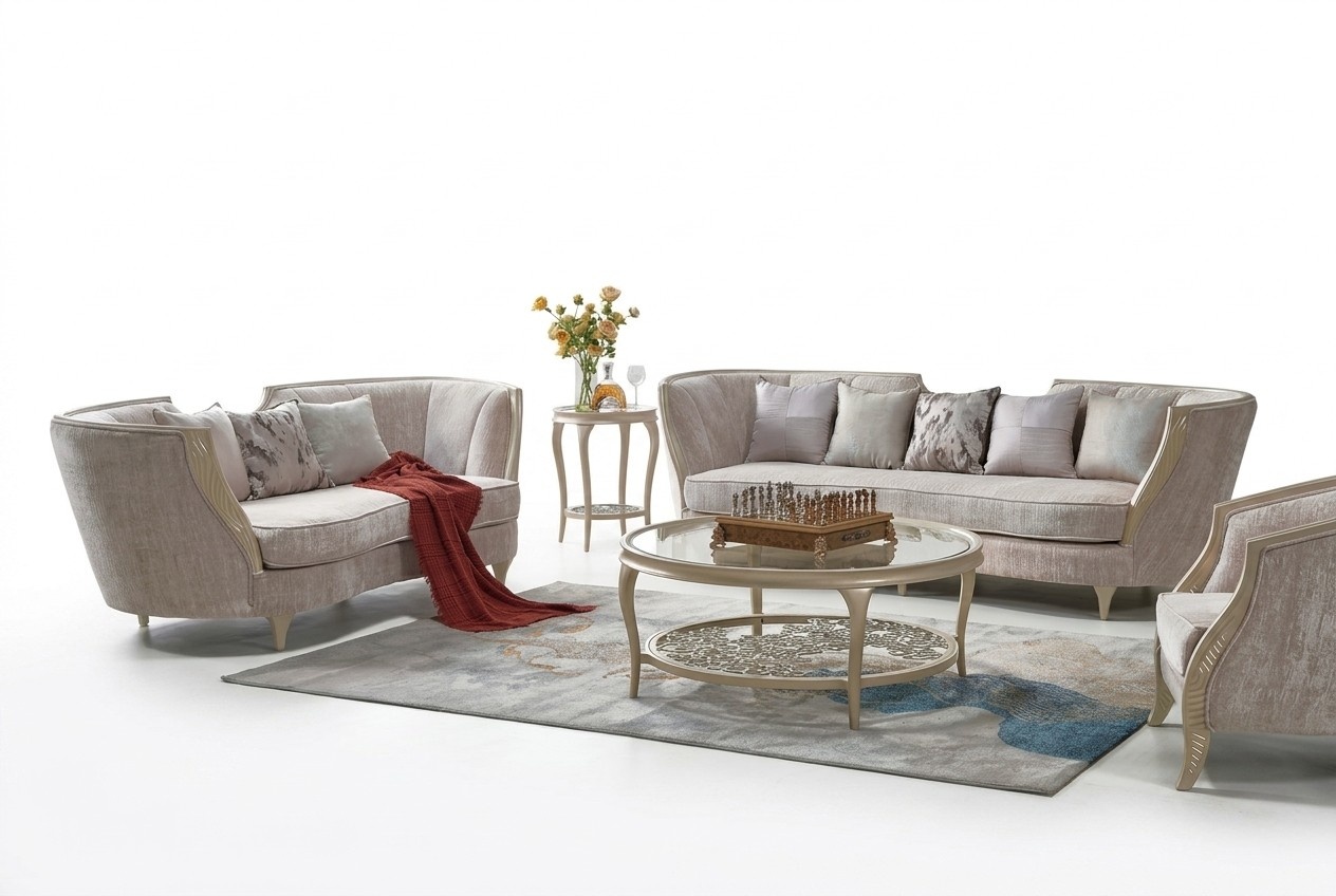Sofagarnitur 3+2 Sitzer Neu Set Design Sofas Polster Couchen Textil
