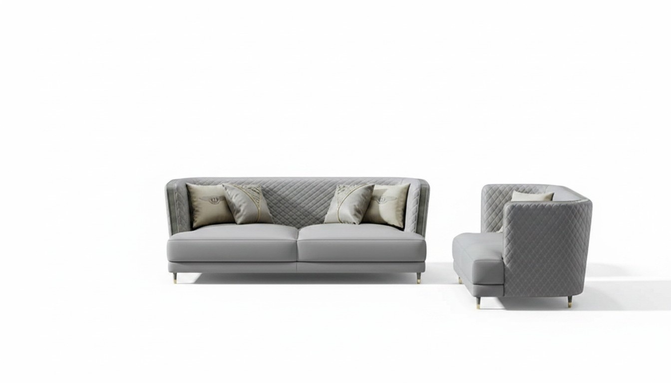 Sofagarnitur 3+2 Sitzer Sofa Sitz Couch Polster Garnitur Moderne Couchen
