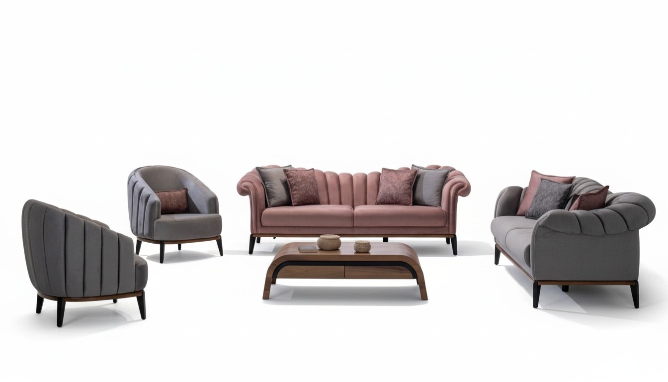 Sofagarnitur Couch Polster 3311 Sitzer Set Design Sofas Polster