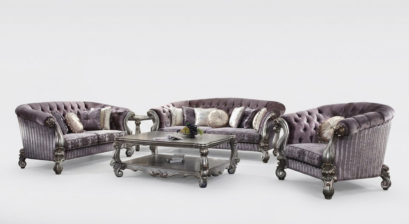 Sofagarnitur Klassisch 3+2 Sitz Sofa Polster Gruppe Wohnlandschaft Couch
