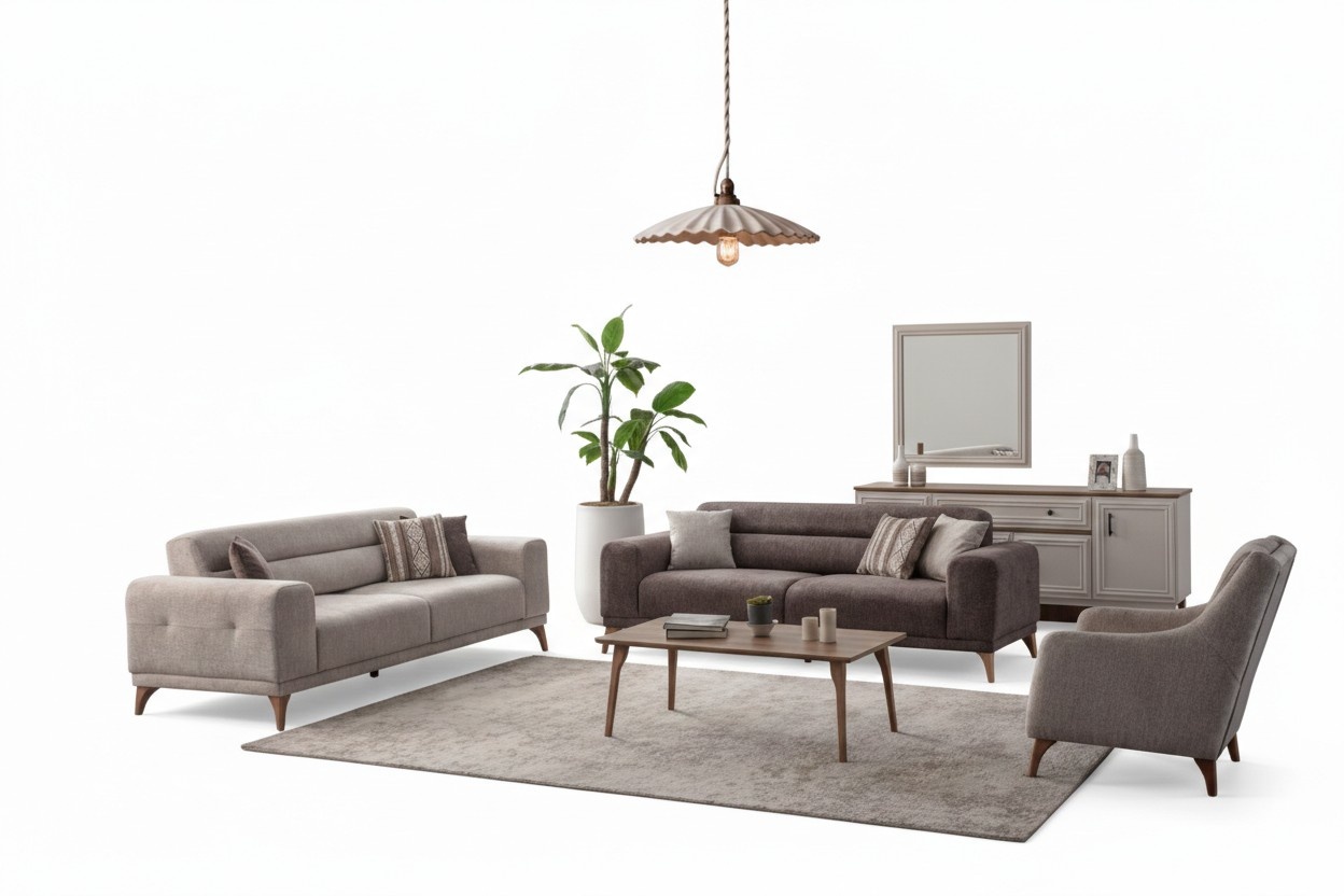 Sofagarnitur und Sessel – eine ausgewogene Mischung aus Stil und Komfort