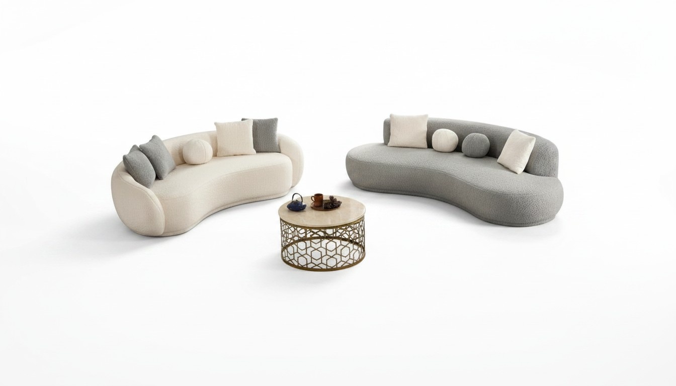 Sofas 4+3 Sofagarnitur Relax Garnitur Couches Wohnzimmer Garnitur 2tlg