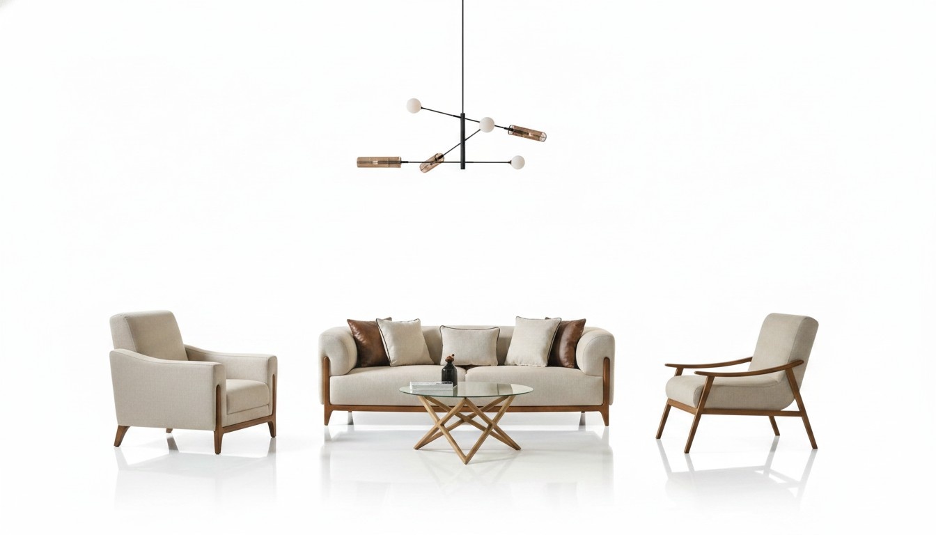 Sofas Polster Hochwertig Sessel Sofagarnitur Modern Dreisitzer 2x 3-Sitzer