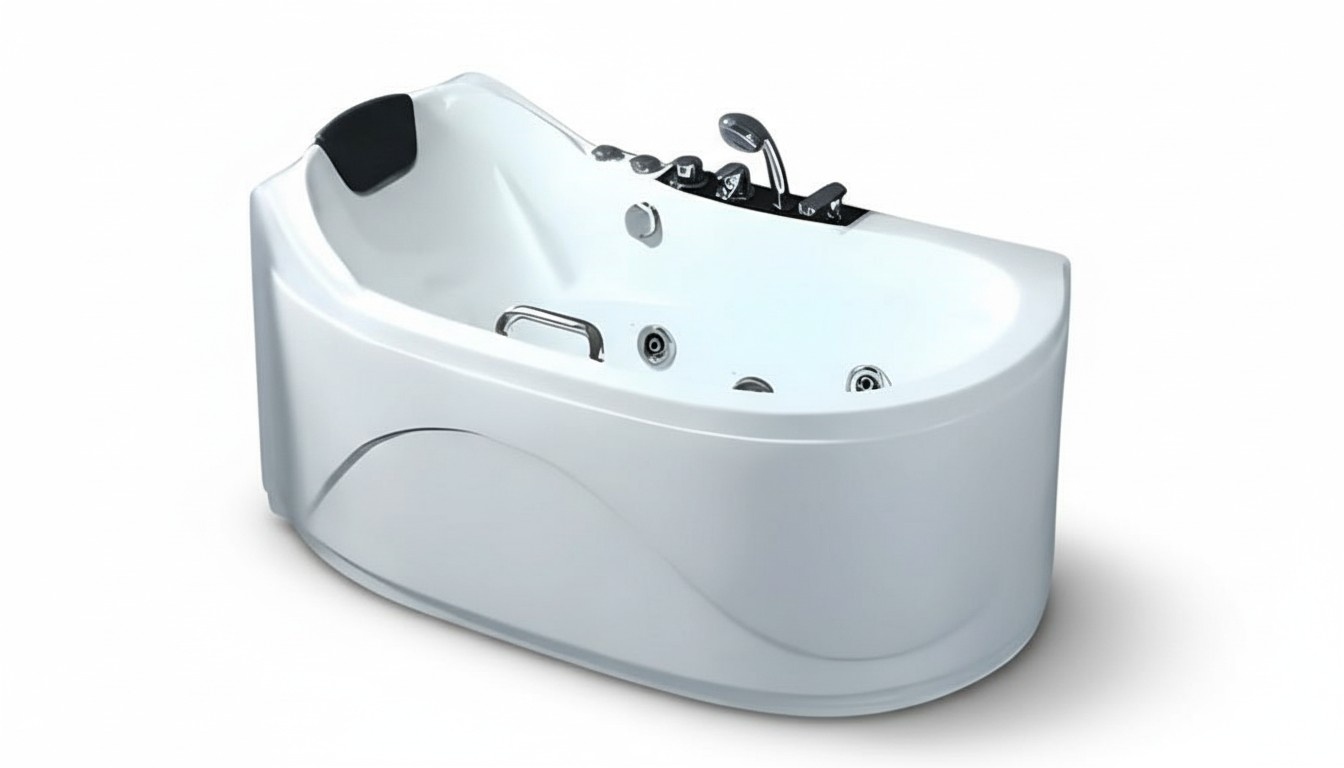 Spa Hydromassagewanne Whirlpool Whirlwanne Massagebecken Sprudelbad 150x85 cm