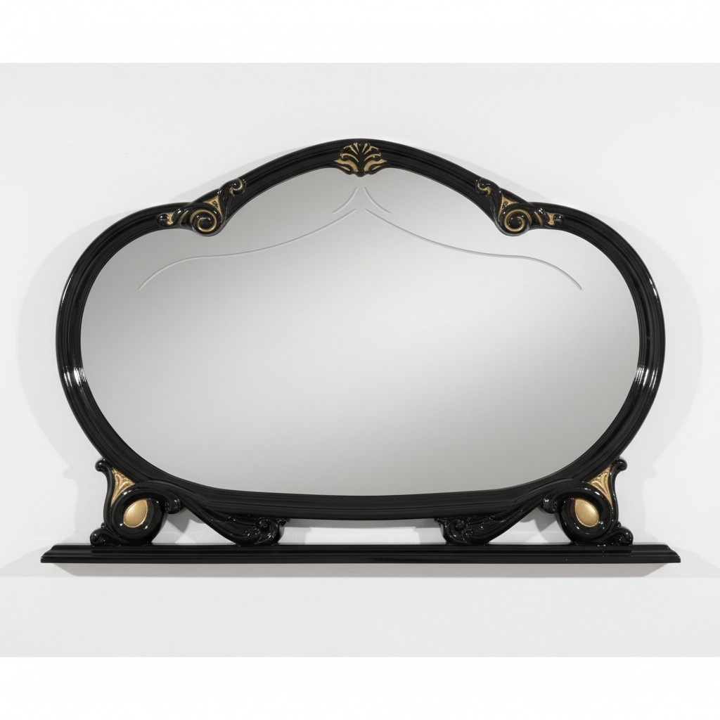 Spiegel Aufstell Glas Italienische Design Möbel Standspiegel Anrichte Tisch Neu