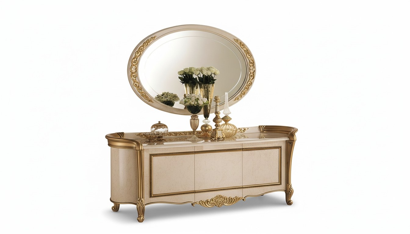 Spiegel großer Wand Spiegel xxl royal Rokoko Barock Design Möbel Hängespiegel