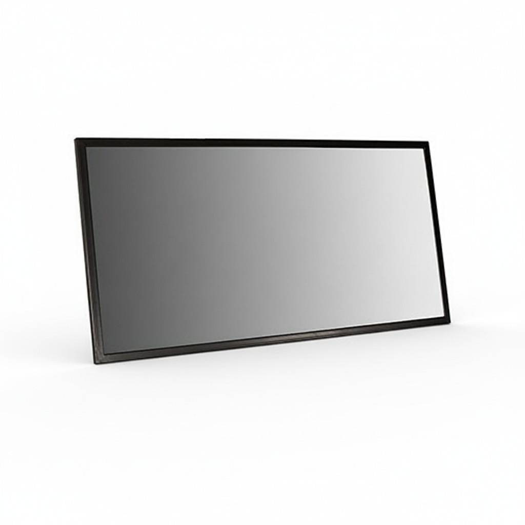 Spiegel rahmen Wandspiegel Klassischer Design Spiegel 120 * 60 cm big Holz Neu