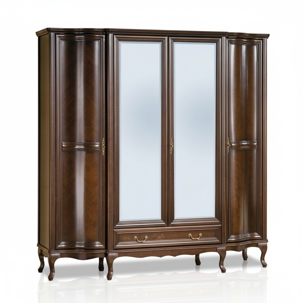 Spiegelschrank Kleiderschrank Schlafzimmerschrank Wäscheschrank Kleiderkasten