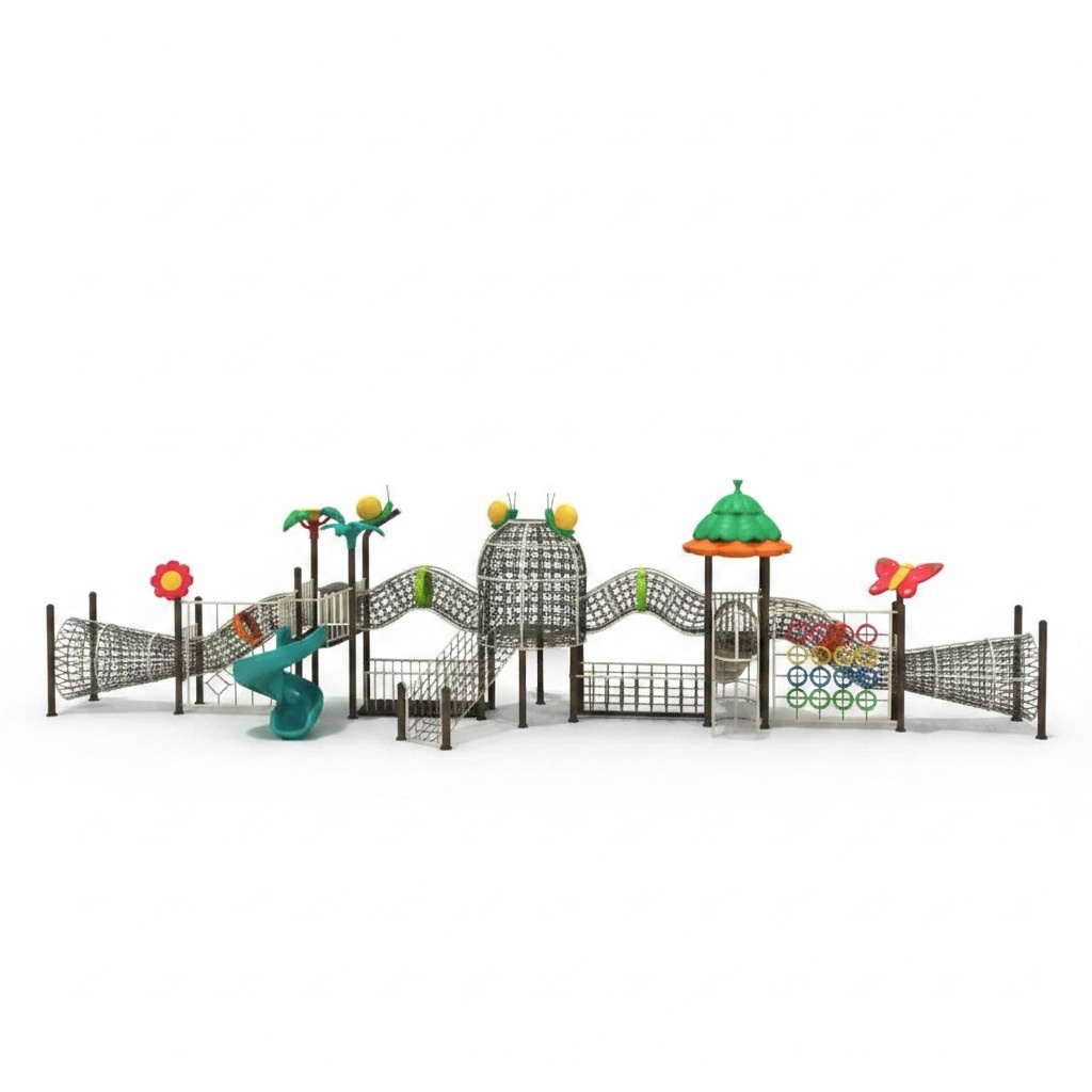 Spielplatz aus Kunststoff Freien Kletterwand Outdoor Sportplatz Spielfplätze