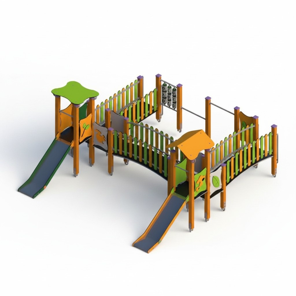 Spielplatz Erlebnisspielplatz Waldspielplatz Klettergerüst Bewegungsfläche