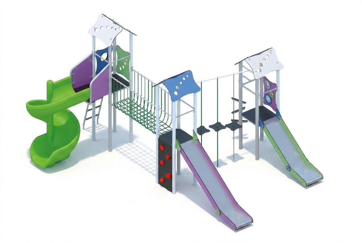 Spielplatz Hochwertigkeit Rutschbahn Erlebnisspielplatz Freiluftspielplatz