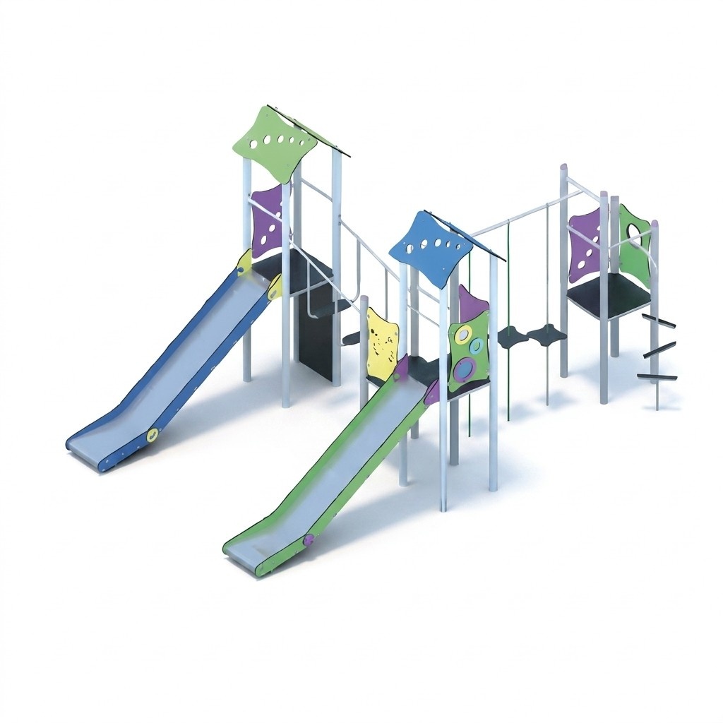 Spielplatz Rutschbahn Spielgelände Klettergerüst Kinderspielplatz Freizeitpark
