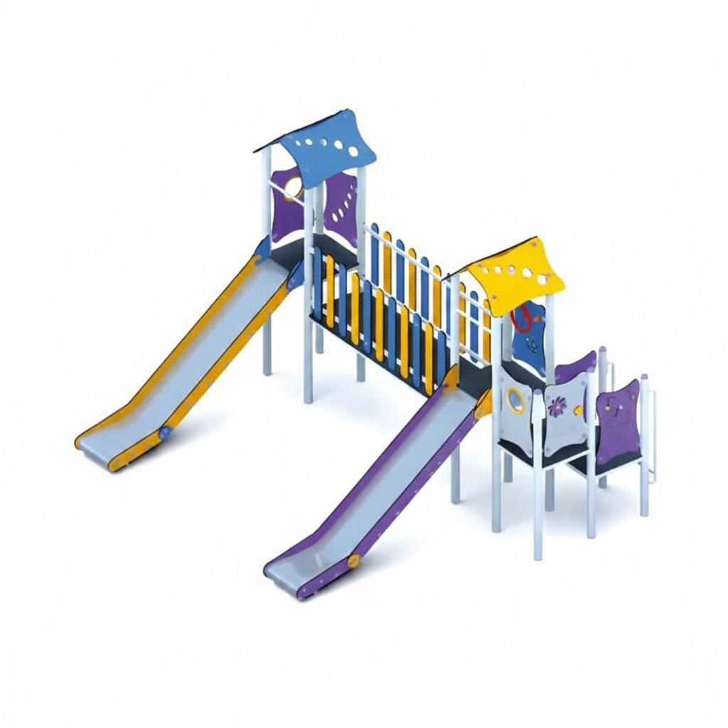 Spielzone Spielplatz Rutschbahn Kinderspielplatz Freizeitpark Bewegungsfläche