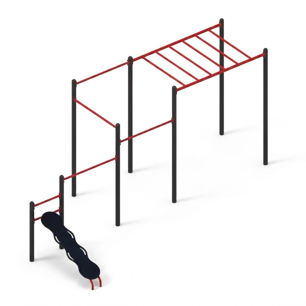 Sportmodule Straßensportgeräte Klimmzugstangen Kraftstationen Fitnessstationen
