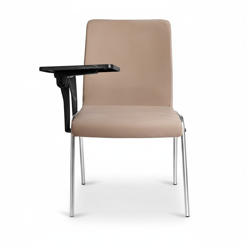 Stilvoller Beige Sessel Moderner Sessel Top-Qualität Design Bürostuhl neu