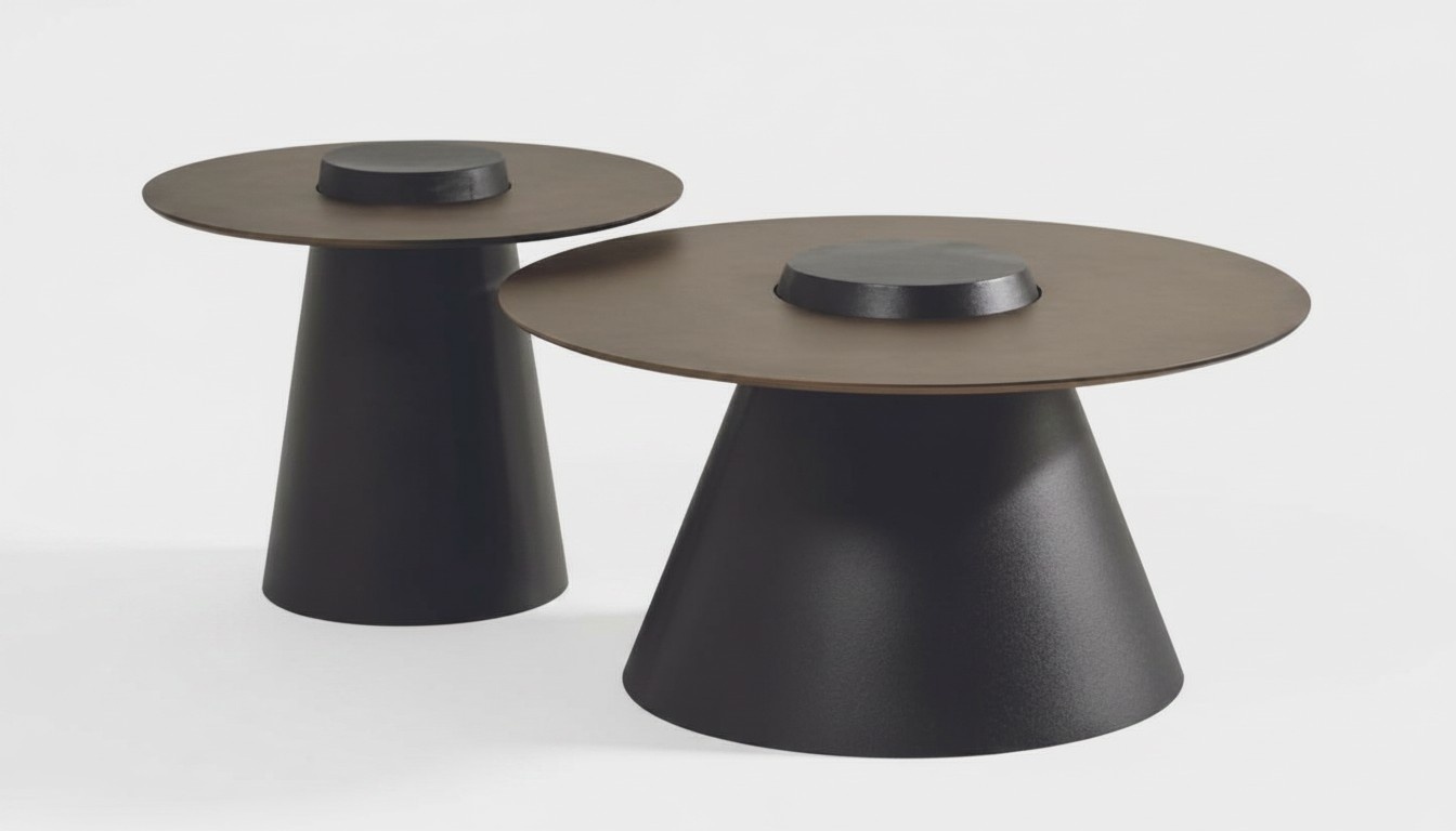 Modern Couchtisch 2x Kaffeetisch Beistelltisch Designer Tisch Tische Neu