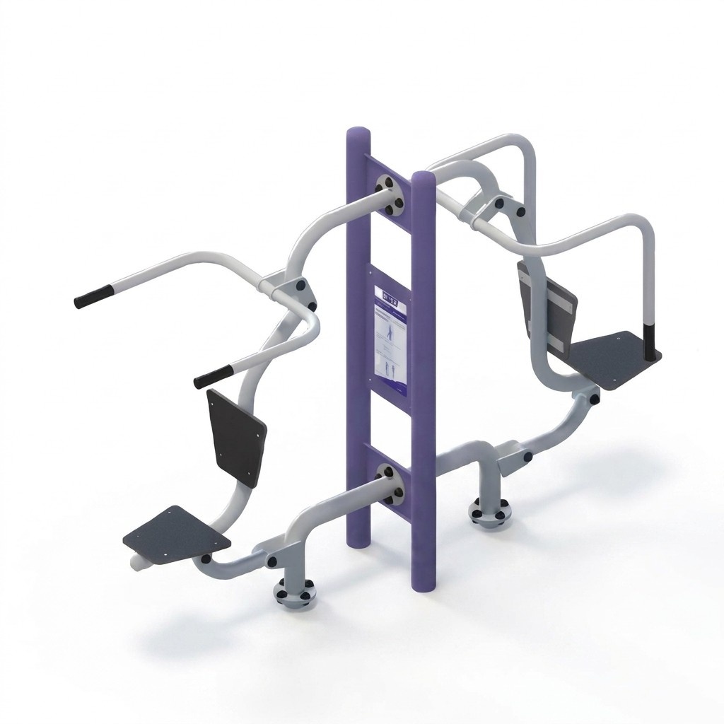 Straßensportgeräte Multifunktionstürme Bauchtrainer Klimmzugstangen Beinpresse