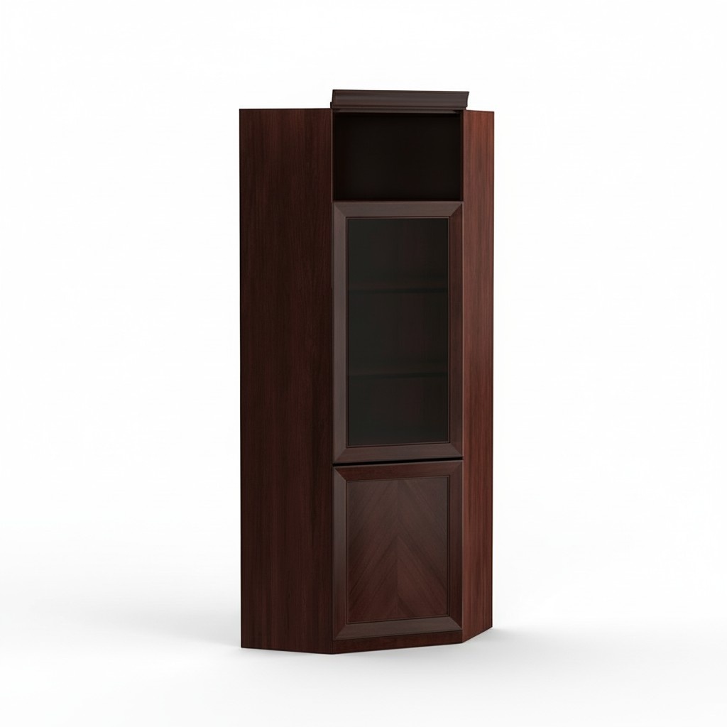 System Büro Bar Möbel Vitrine Aktenschrank Klassischer Holz Schrank Regal