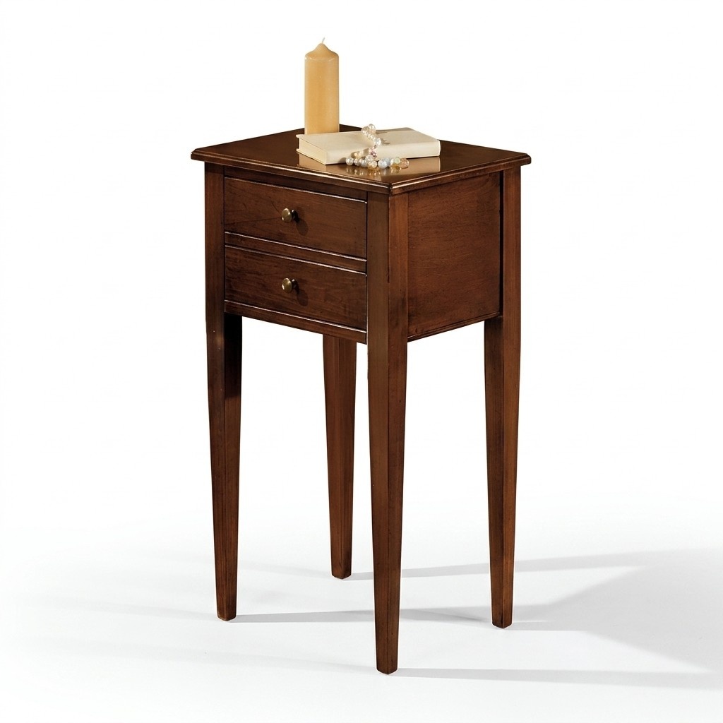 Telefontisch Konsolen Tische Echtes Holz Kommode Sideboard Tisch Luxus